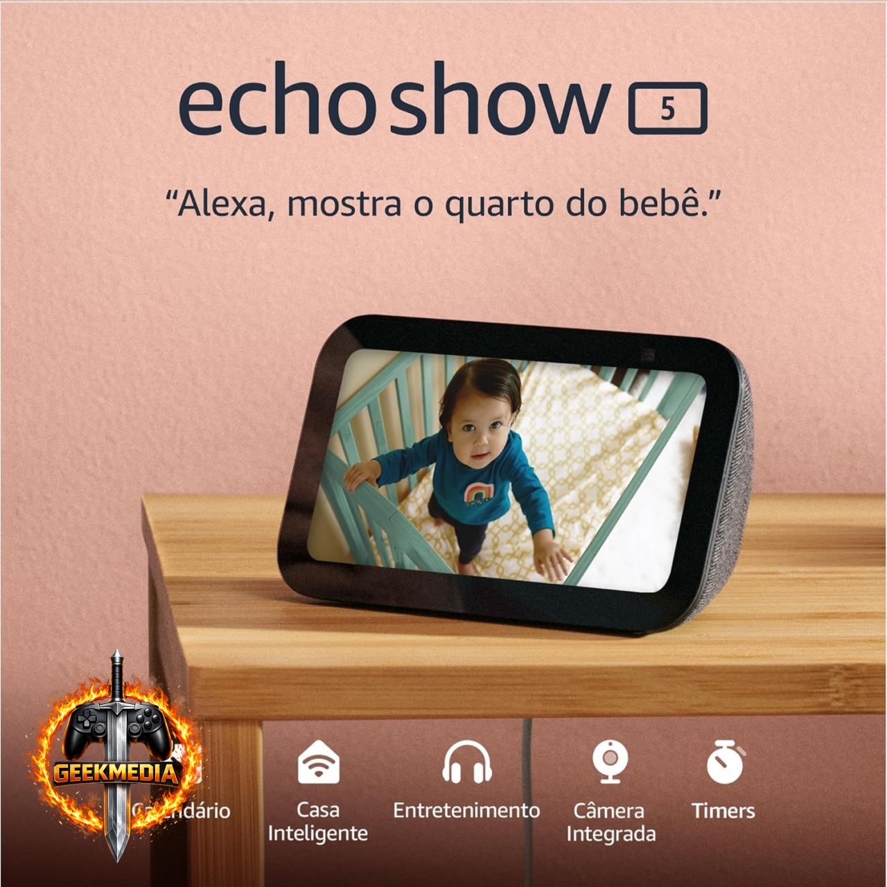 Echo Show 5 - Smart Display com Alexa