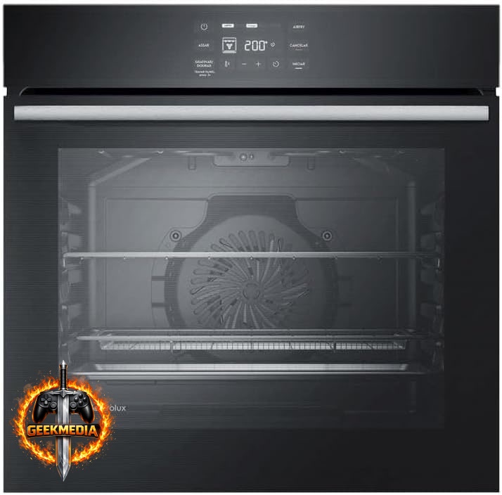 Forno de Embutir Electrolux 80L Air Fryer PerfectCook360