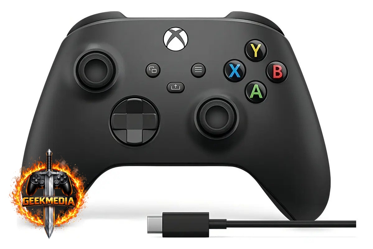 Controle Sem Fio Xbox Series  Cabo USB