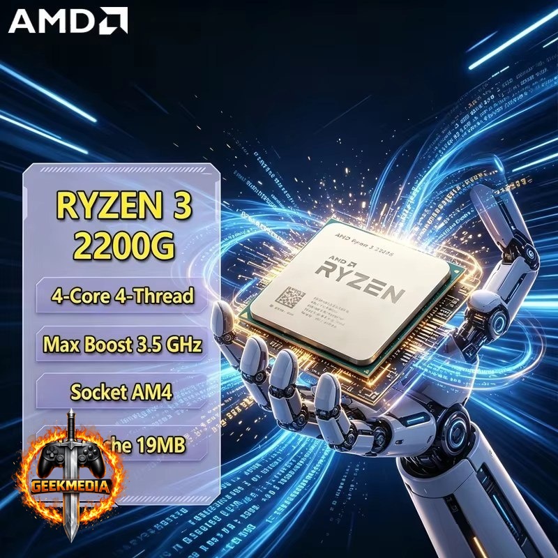 Processador AMD Ryzen 3 2200G