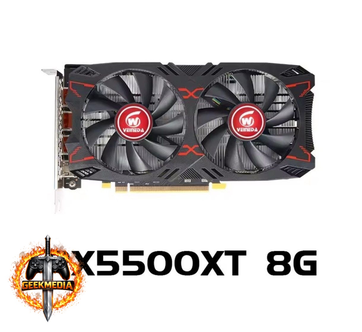 Placa de Vídeo Veineda RX 5500 XT 8GB GDDR6