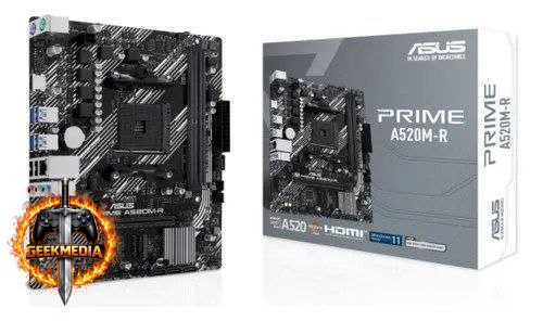 Placa Mãe Asus Prime A520m-r