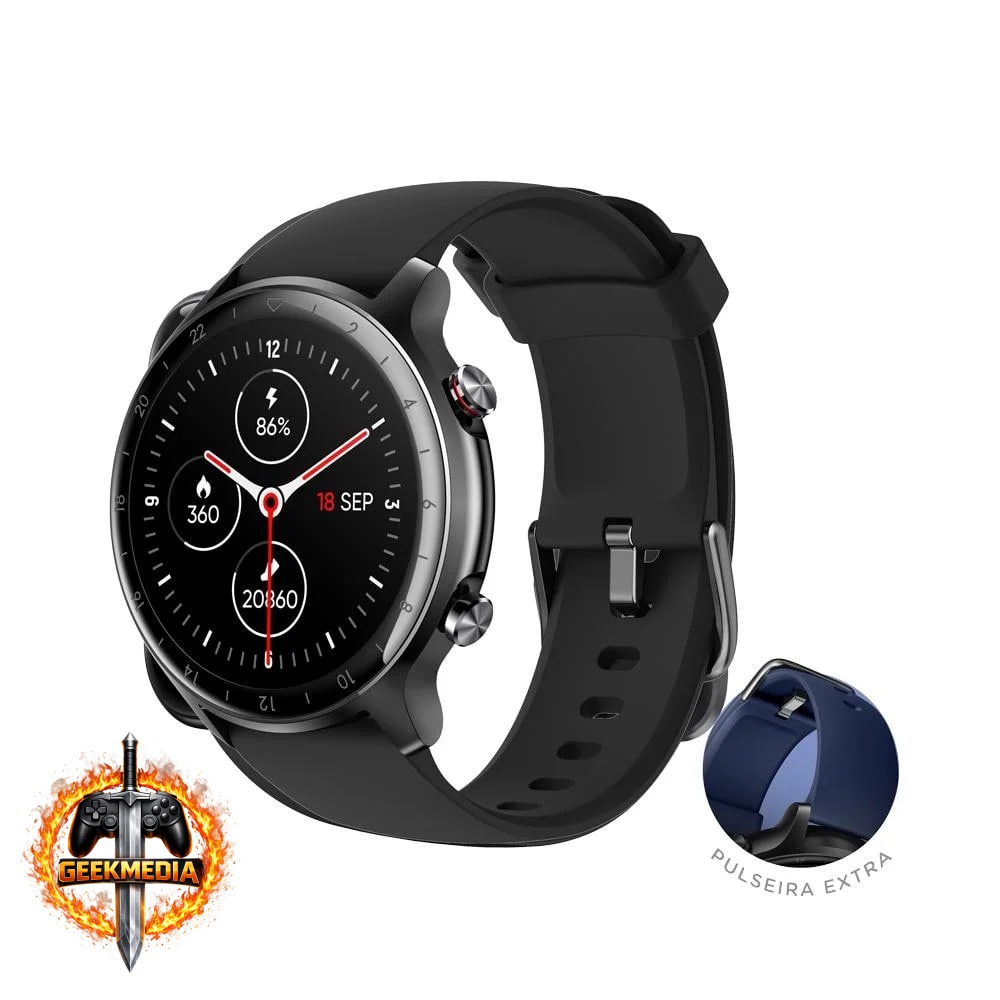 SmartWatch Husky Sports 700 GPS, Preto