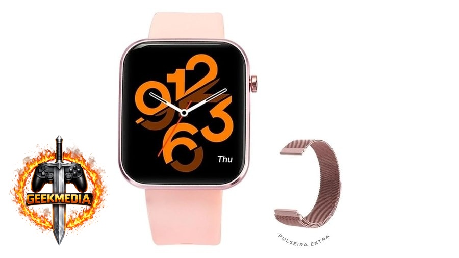 SmartWatch Kabum smart 500, Rosé