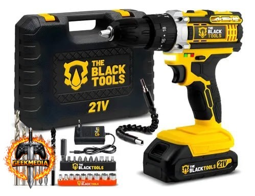 Parafusadeira Furadeira De Impacto Profissional 21v Tb-21pw