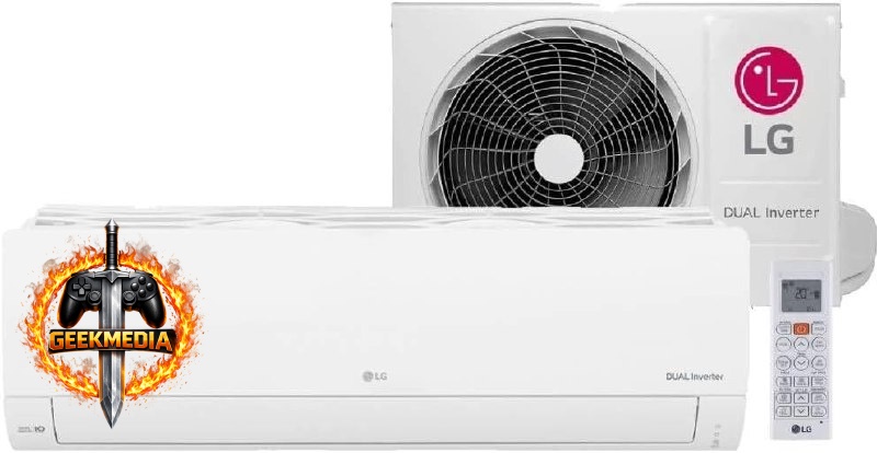 LG DUAL Inverter Compact AI 12.000 BTU Frio
