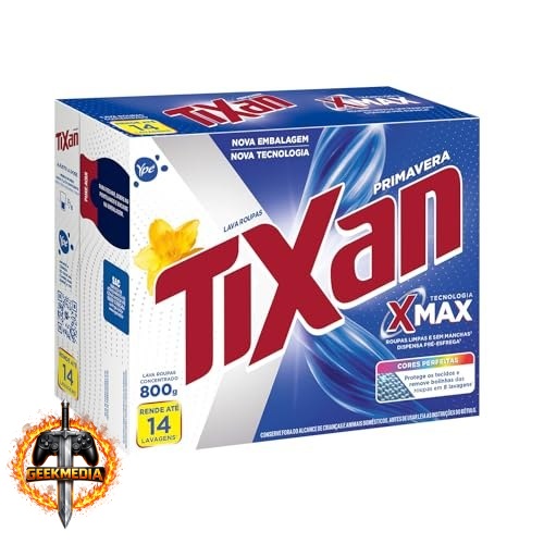 Ypê Lava Roupas em Pó Tixan Primavera 800g