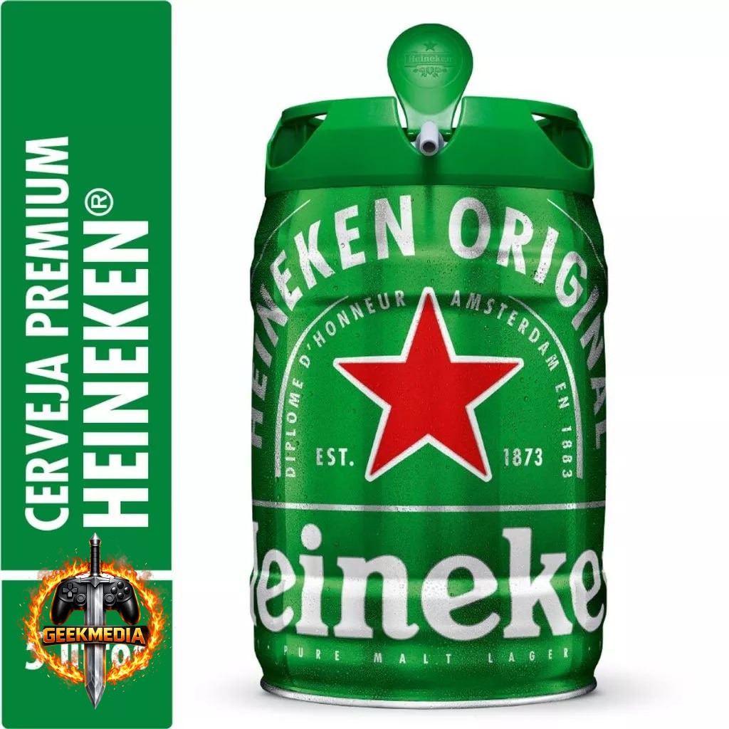 Cerveja Heineken Barril 5L