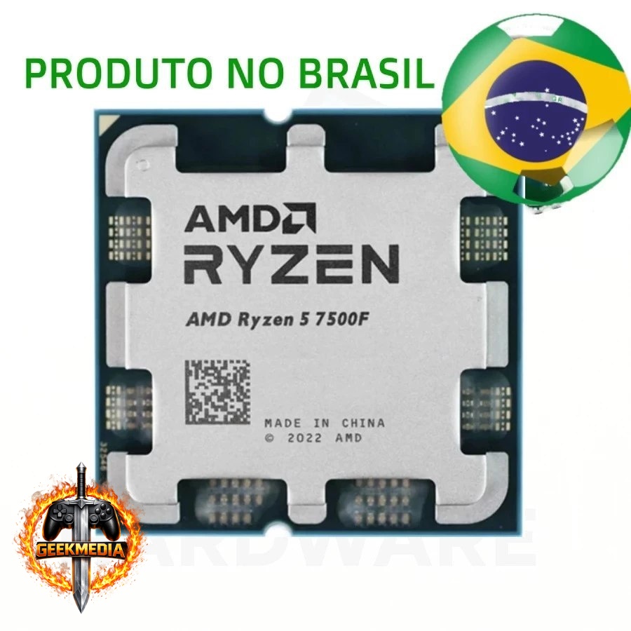 Processador AMD Ryzen 5 7500F AM5