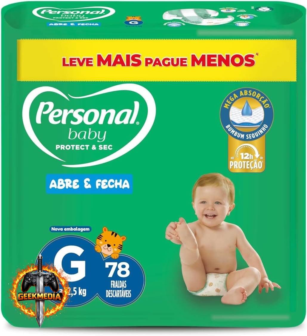 Fralda Personal Baby Grande