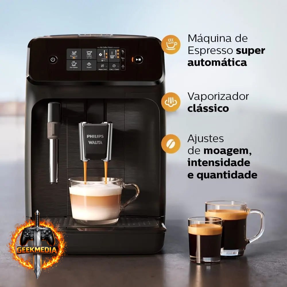 Cafeteira Espresso Série 1200 Philips Walita EP1220 110V