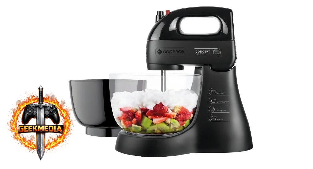 Batedeira Cadence Concept Special, 110V, Preto