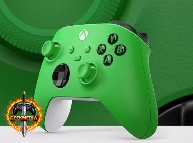 Controle Microsoft Xbox Wireless Series X/S Velocity Green
