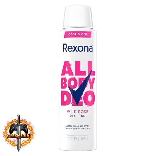 Desodorante Corporal Aerossol Rexona All Body