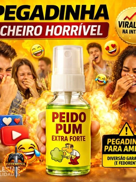 Perfume de Peido Spray - Zoação Garantida