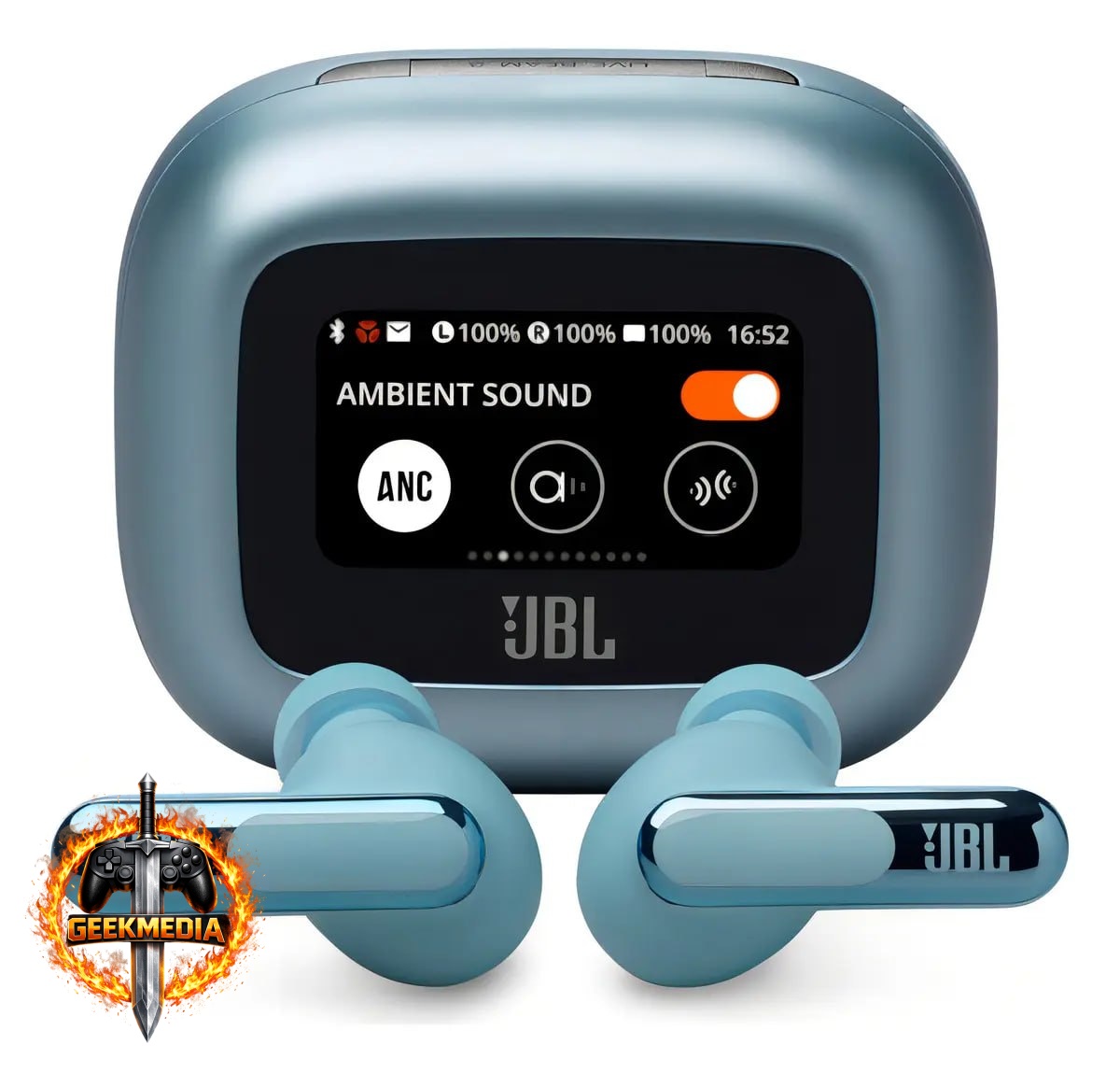 Fone de Ouvido JBL Live Beam 3 Bluetooth Azul