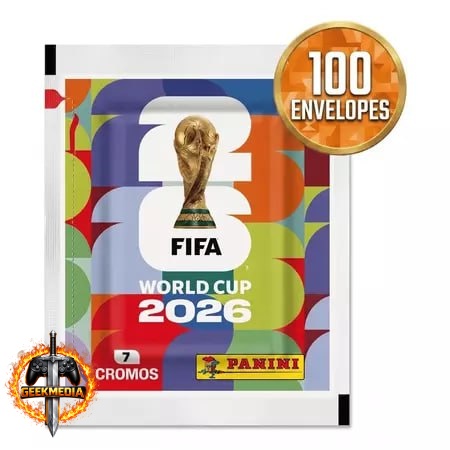 700 Figurinhas Panini Copa do Mundo 2026 - 100 Envelopes