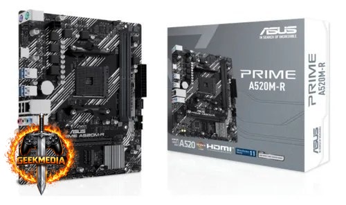 Placa Mãe Asus Prime A520m-r