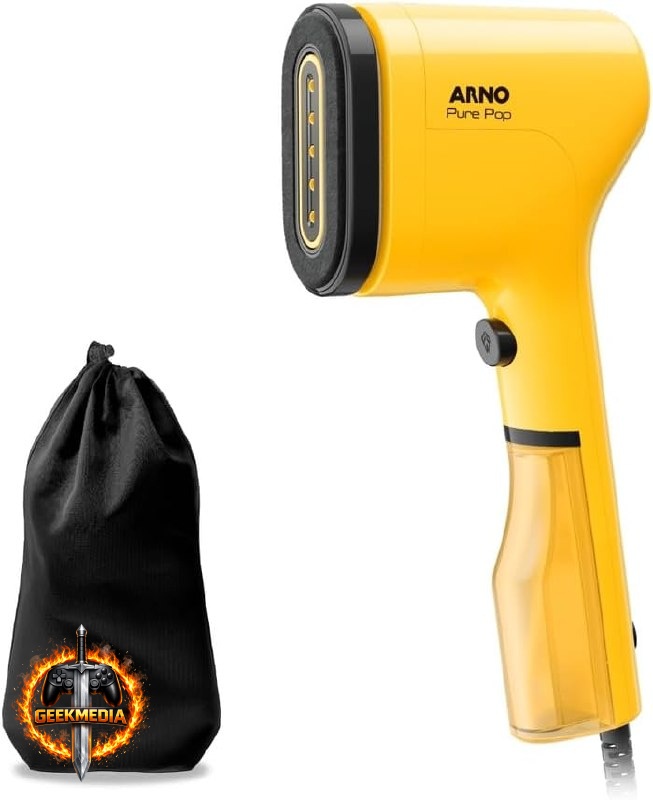 Arno Pure Pop Amarelo - 1100W Portátil - Higieniza - HS26