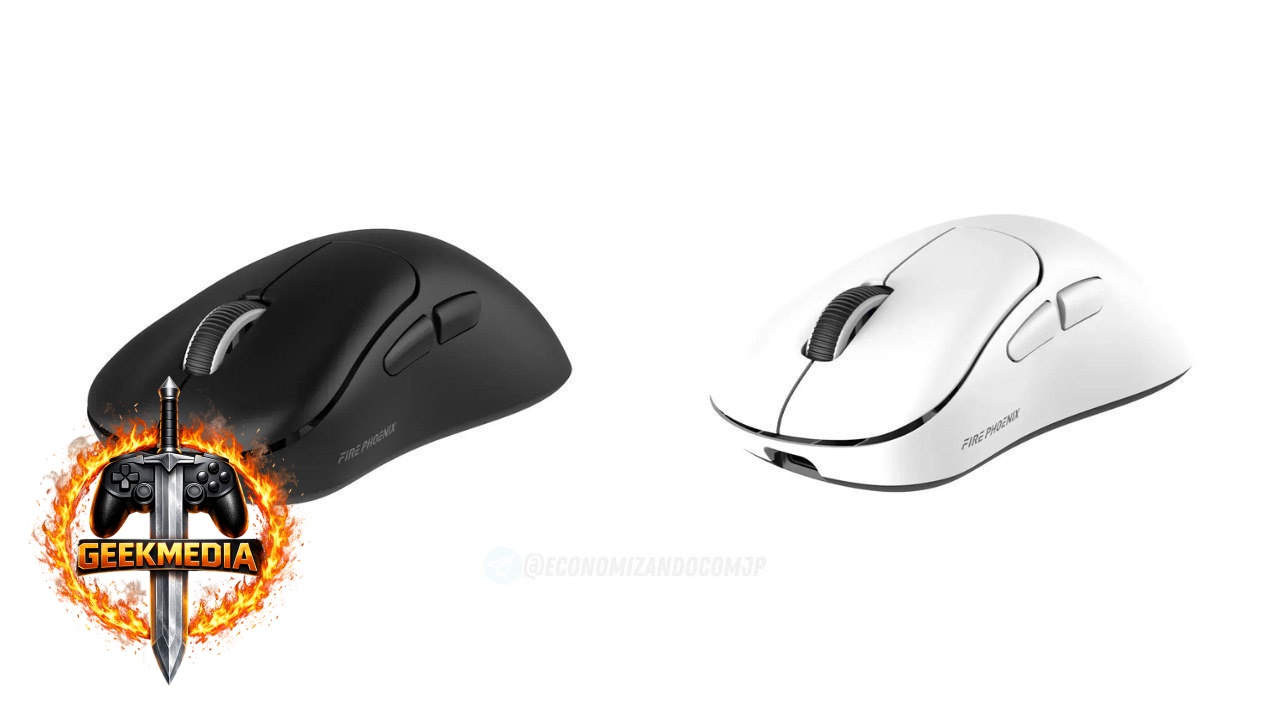 Mouse Gamer Sem Fio Fire Phoenix BK-R6X