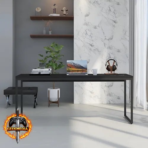 Mesa Diretor 1,80m Dynamica Cor Preto Ônix