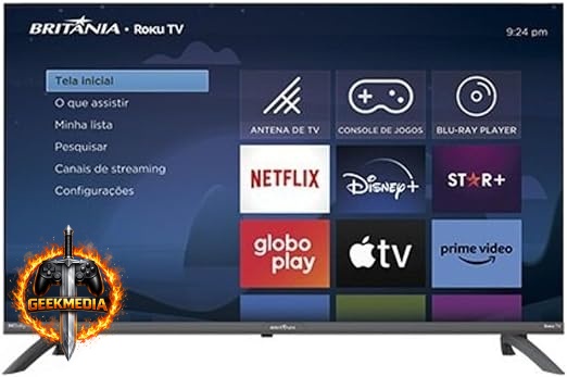 Smart TV Britânia 40 Polegadas LED Full HD