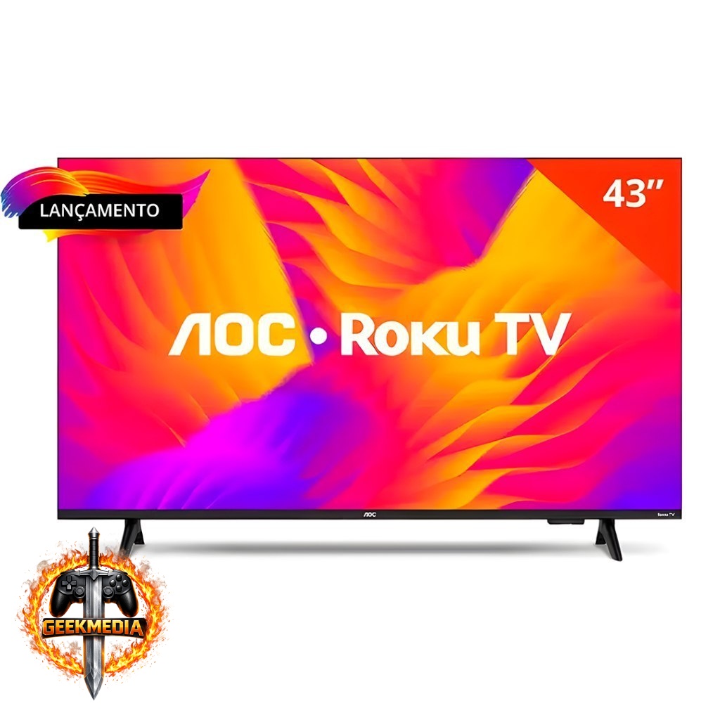 Smart TV AOC 43" Full HD LED Roku TV