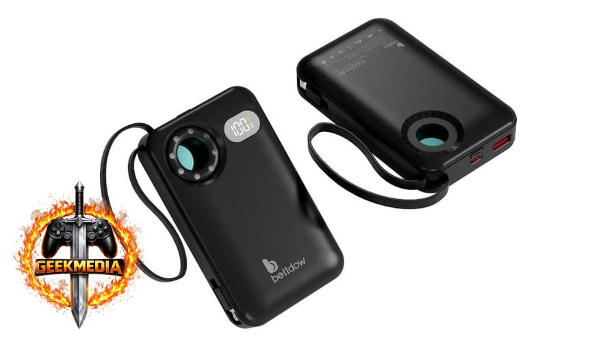 Power Bank 10000mAh Anti-espionagem Rápida 22.5 PD Bettdow