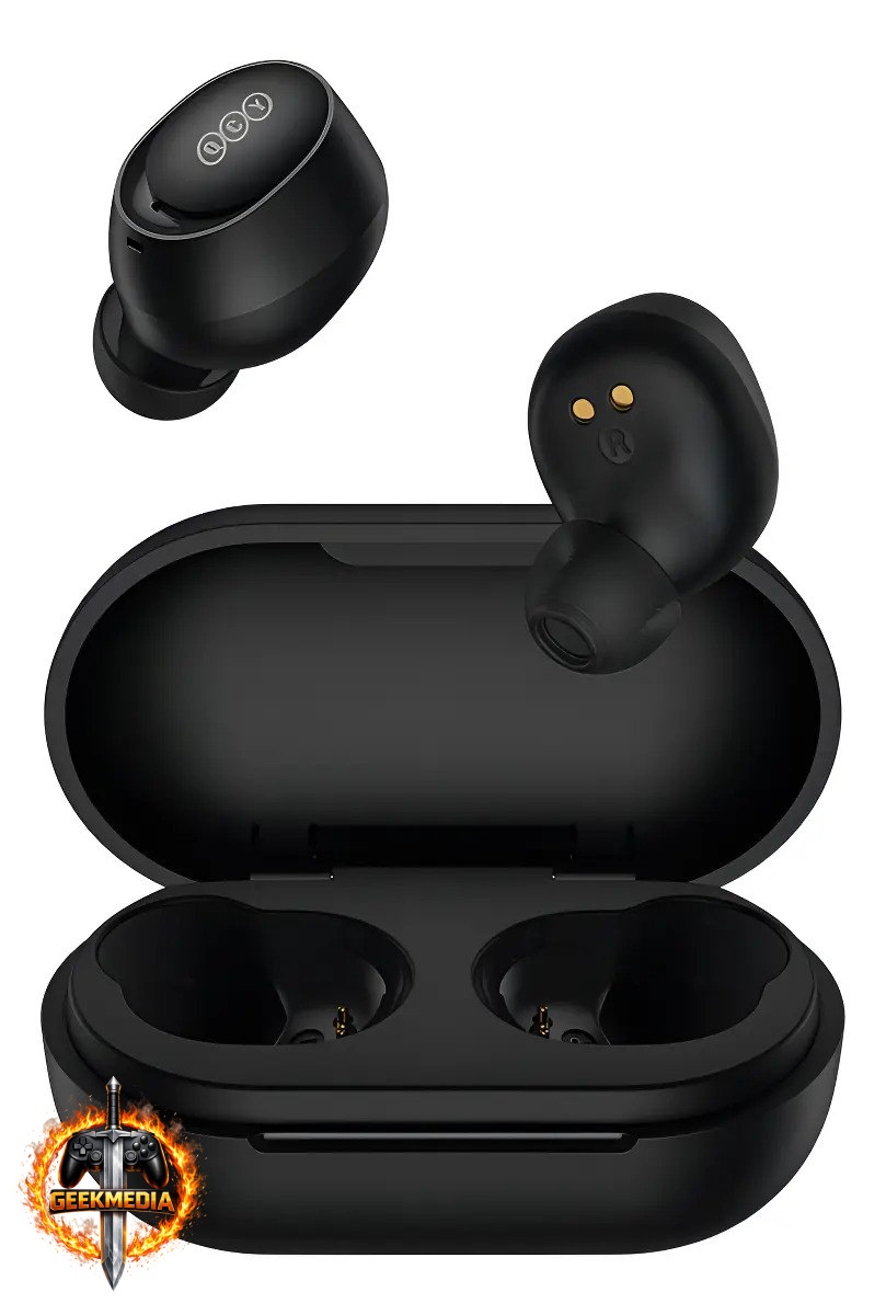Fone QCY T27 Arcbuds Lite Bluetooth 5.3 Preto