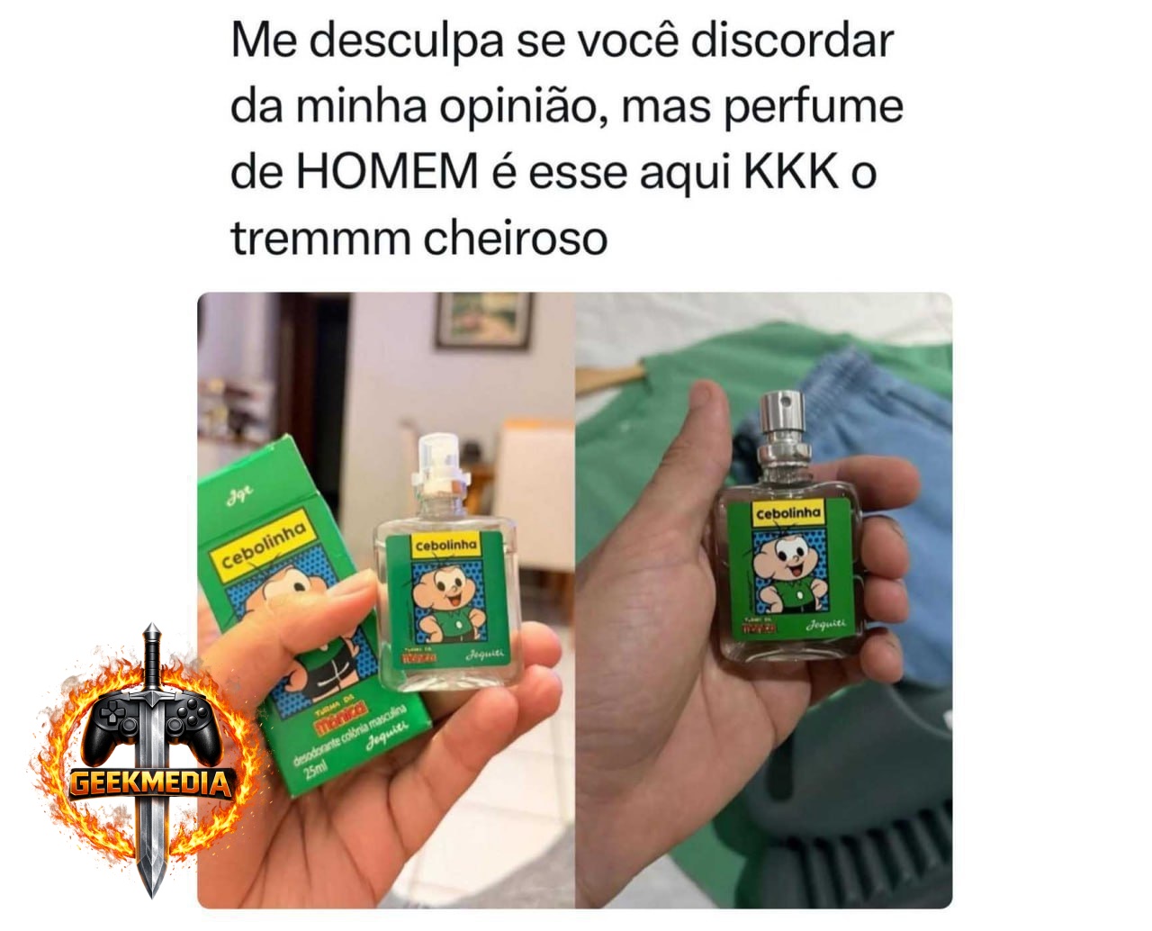 Kit com 2 Perfumes Jequiti Cebolinha 25ml
