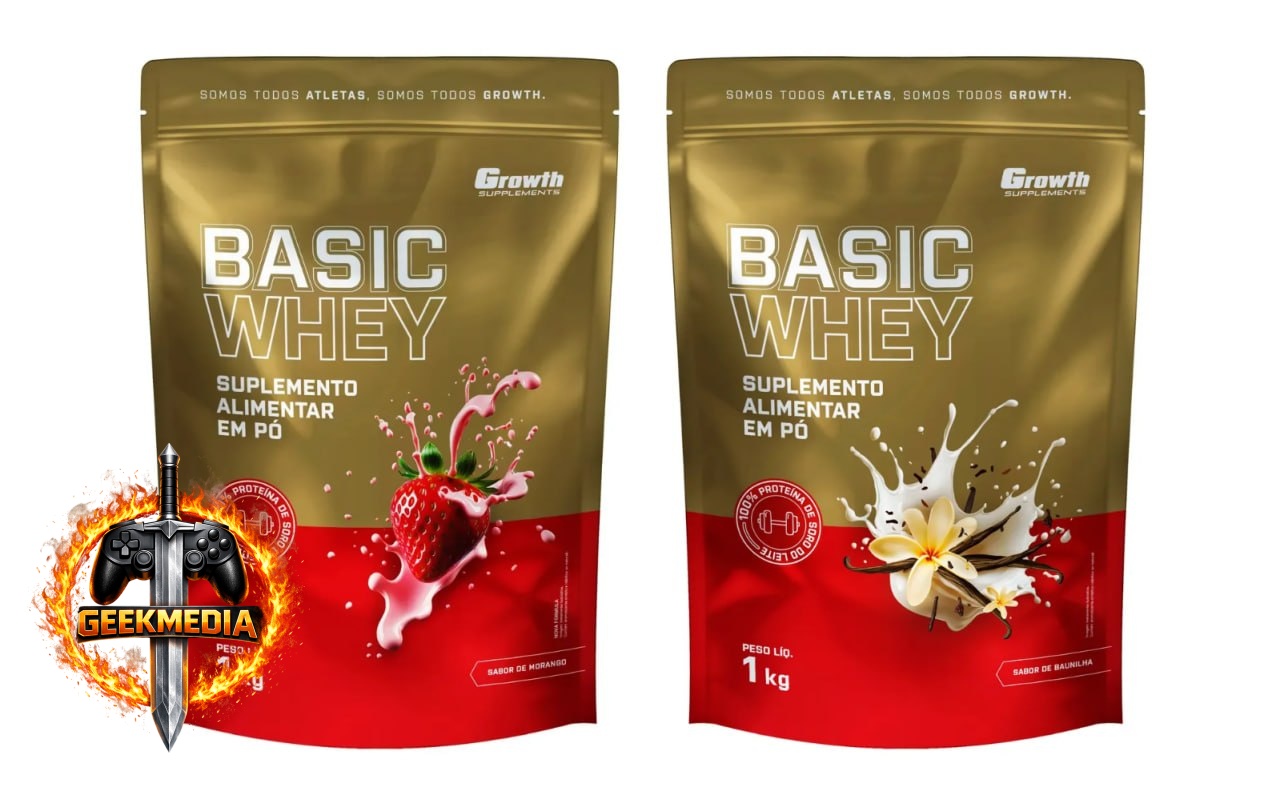 Basic Whey 1kg Growth Supplements
