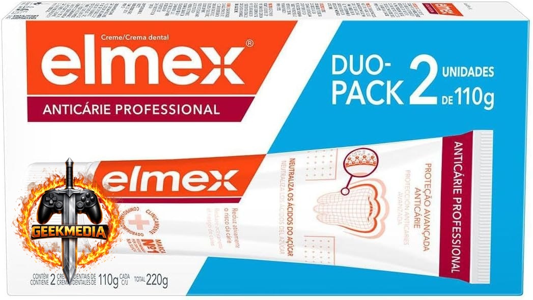 Creme Dental Elmex Anticárie Professional Pack 2