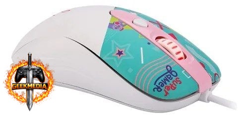 Mouse Gamer Redragon Luluca Branco
