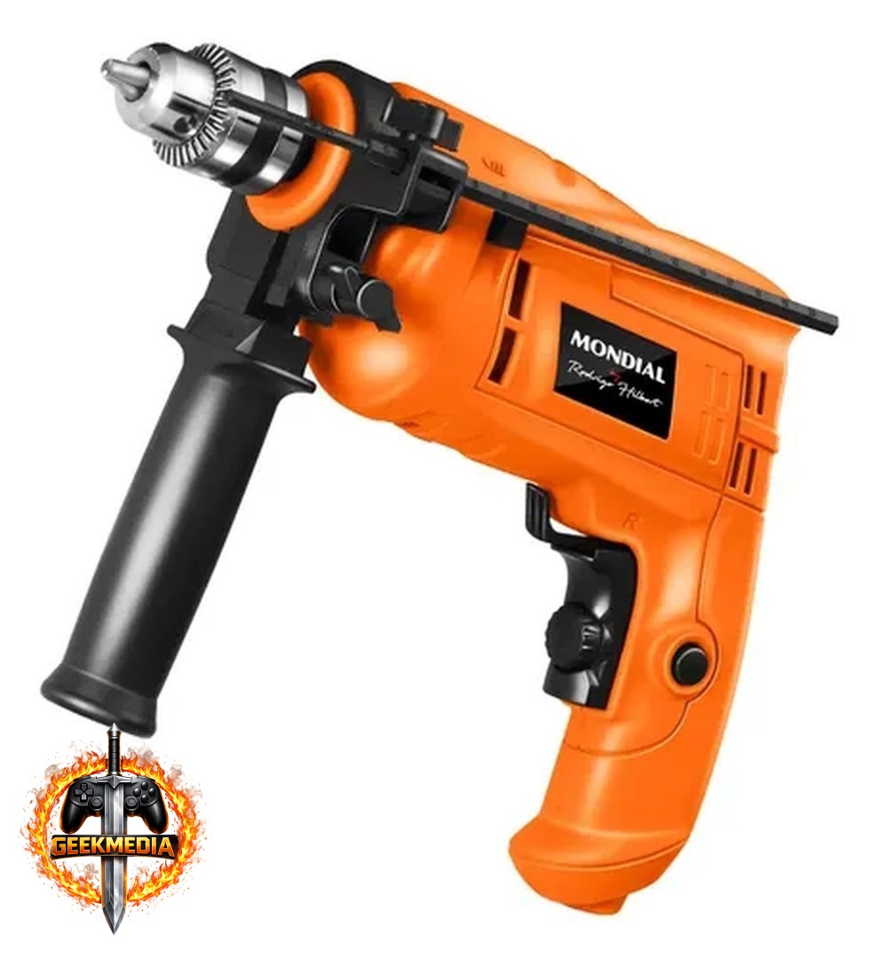 Furadeira com Impacto Mondial 650W Fi-Rh-01M