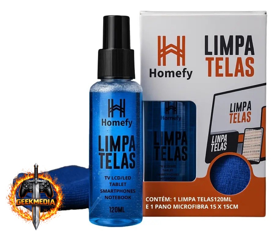 Kit Limpa Telas Homefy  Pano Microfibra