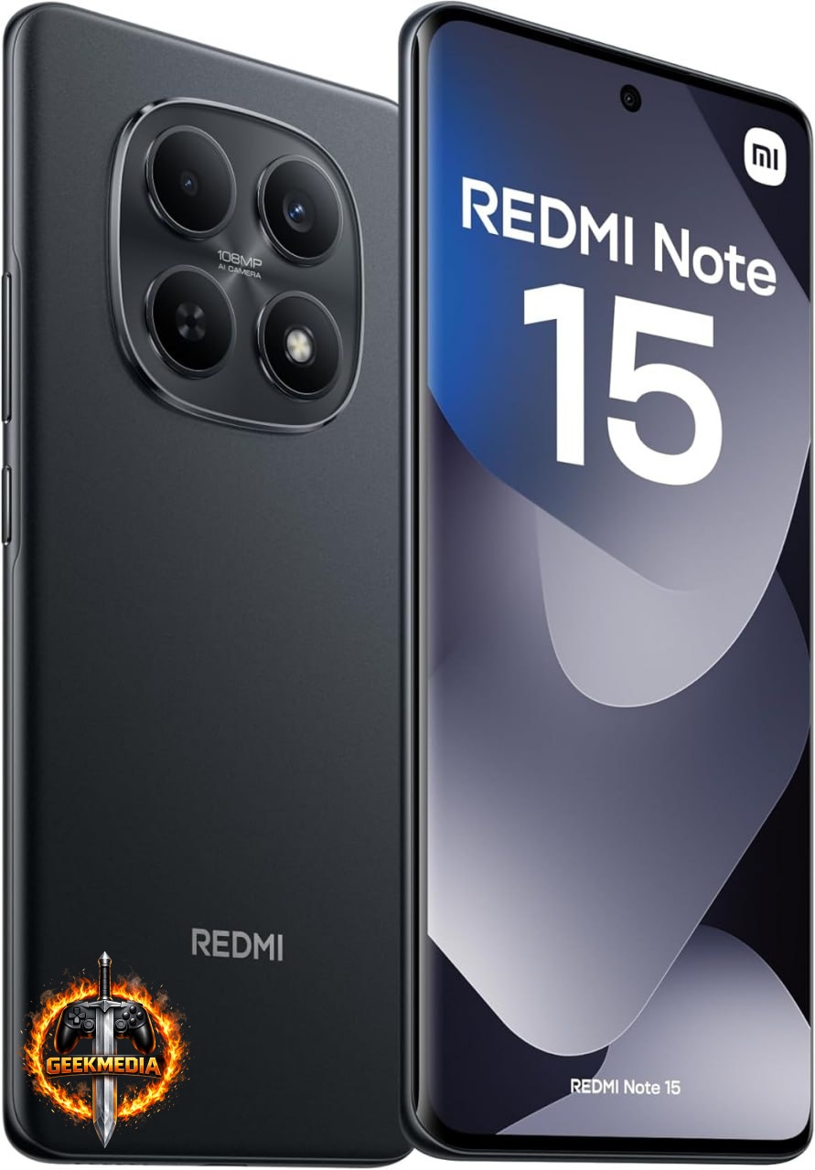 Xiaomi Redmi Note 15 Preto 256GB 8GB RAM
