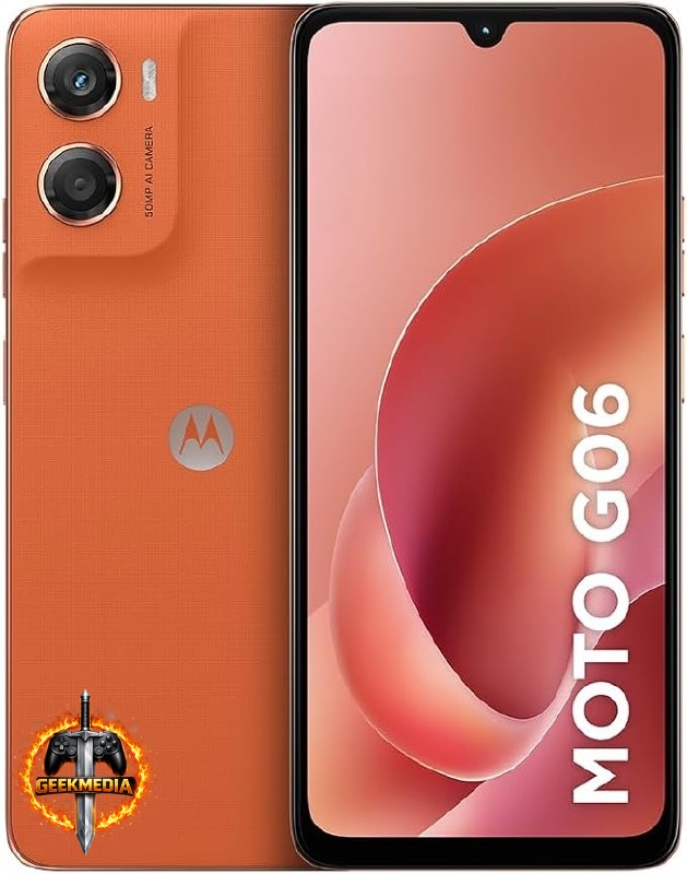 Motorola Moto G06 128GB 12GB RAM Laranja