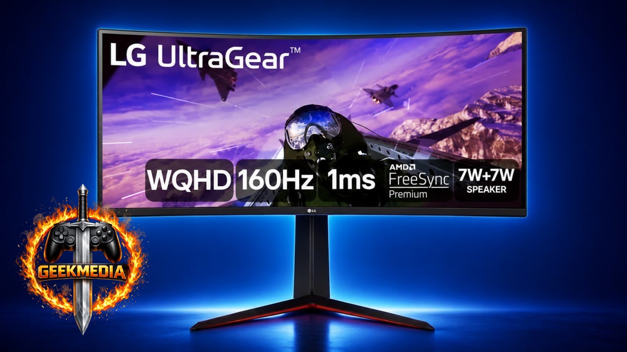 Monitor Gamer Curvo LG UltraGear 34" 2K WQHD UltraWide