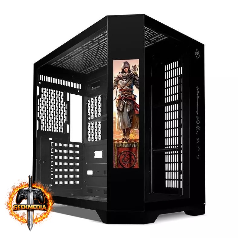 Gabinete Gamer Mancer CV700X Mid-Tower com Tela LCD