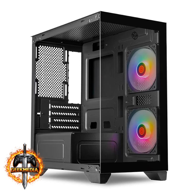 Gabinete Gamer TGT Gladiator, Rainbow, Mid-Tower