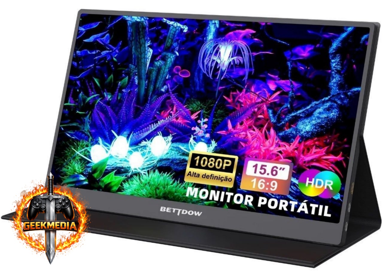Monitor Portátil BETTDOW 15.6" 4K FHD IPS