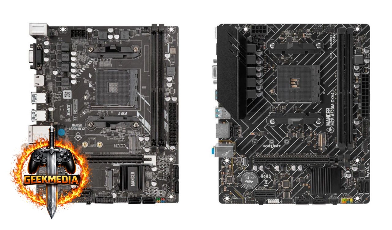 Placa-mãe Mancer A320M-DXV2 DDR4 AM4