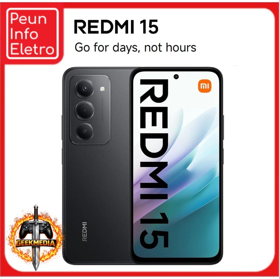 Celular Redmi 15 4G 128GB