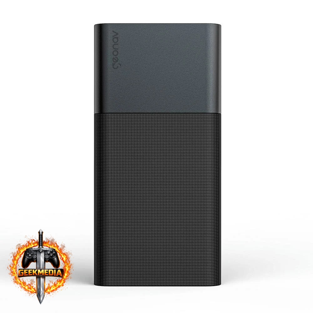 Power Bank Universal Geonav, 14.000mAh, Cinza Espacial PB14KAL