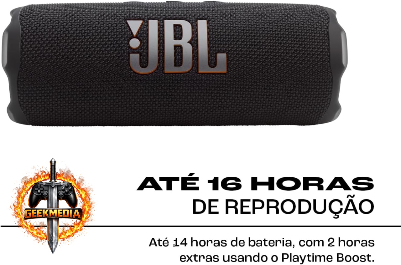 JBL Flip 7 - Caixa de Som Portátil Bluetooth