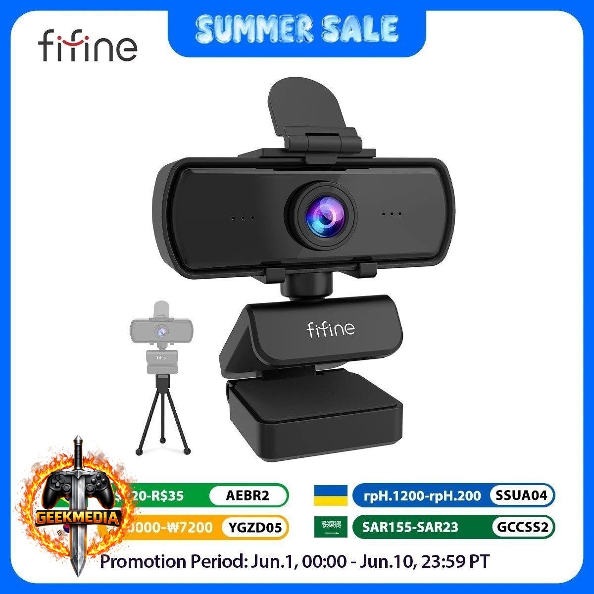 Webcam Fifine K420 2K