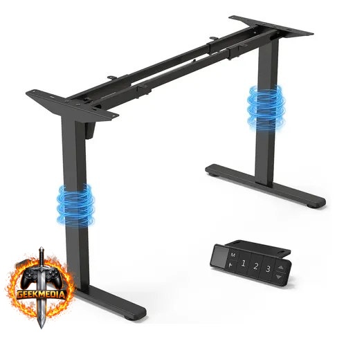 Estrutura De Mesa Elétrica Ergonômica C/ Regulagem Altura
