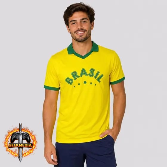 Camisa Brasil Seleção Amarela - Balboa