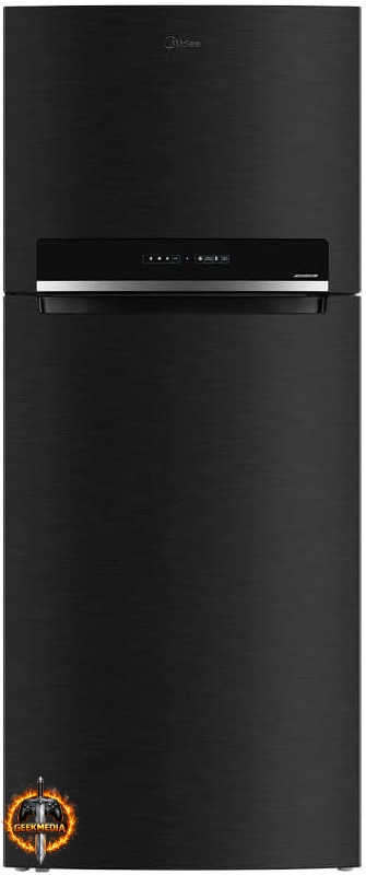 Midea Geladeira Frost Free Duplex 473L Inverter Preto