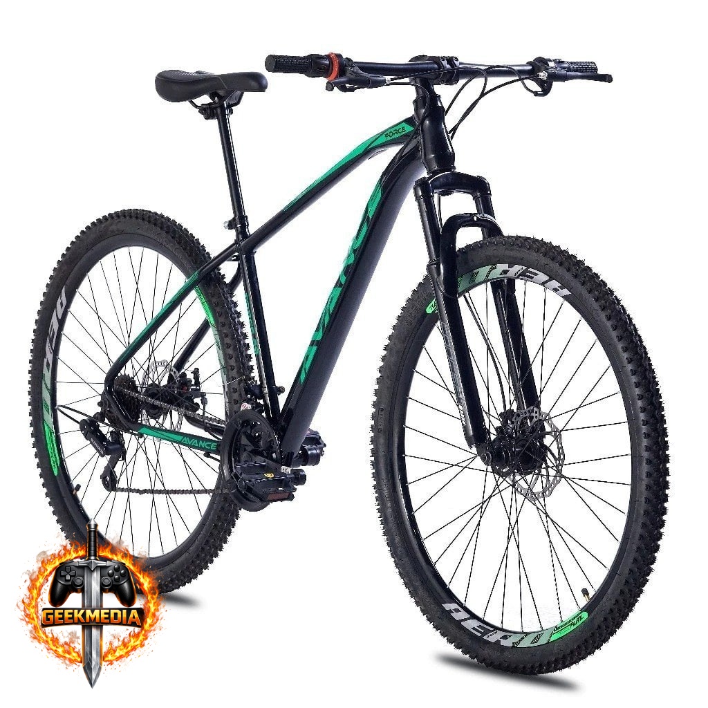 Bicicleta Aro 29 Aço Suspensão Shimano 21v Freio Disco